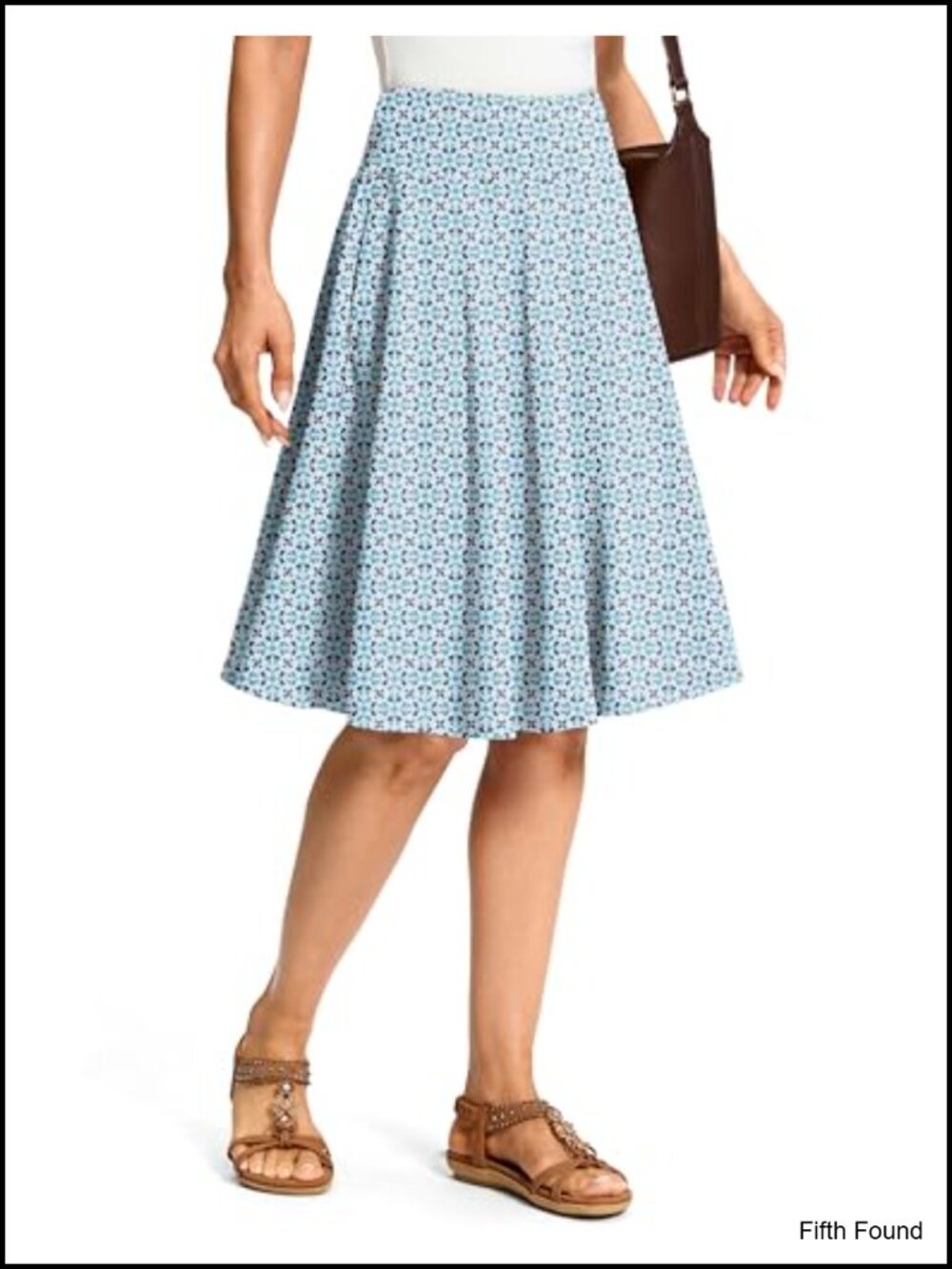 Knee Length Skorts with Pockets High Waisted Golf Tennis